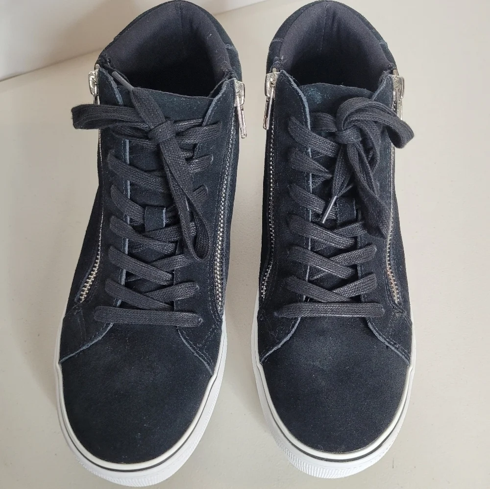 Steve Madden Gryphon Suede Leather Platform Sneaker - 8.5